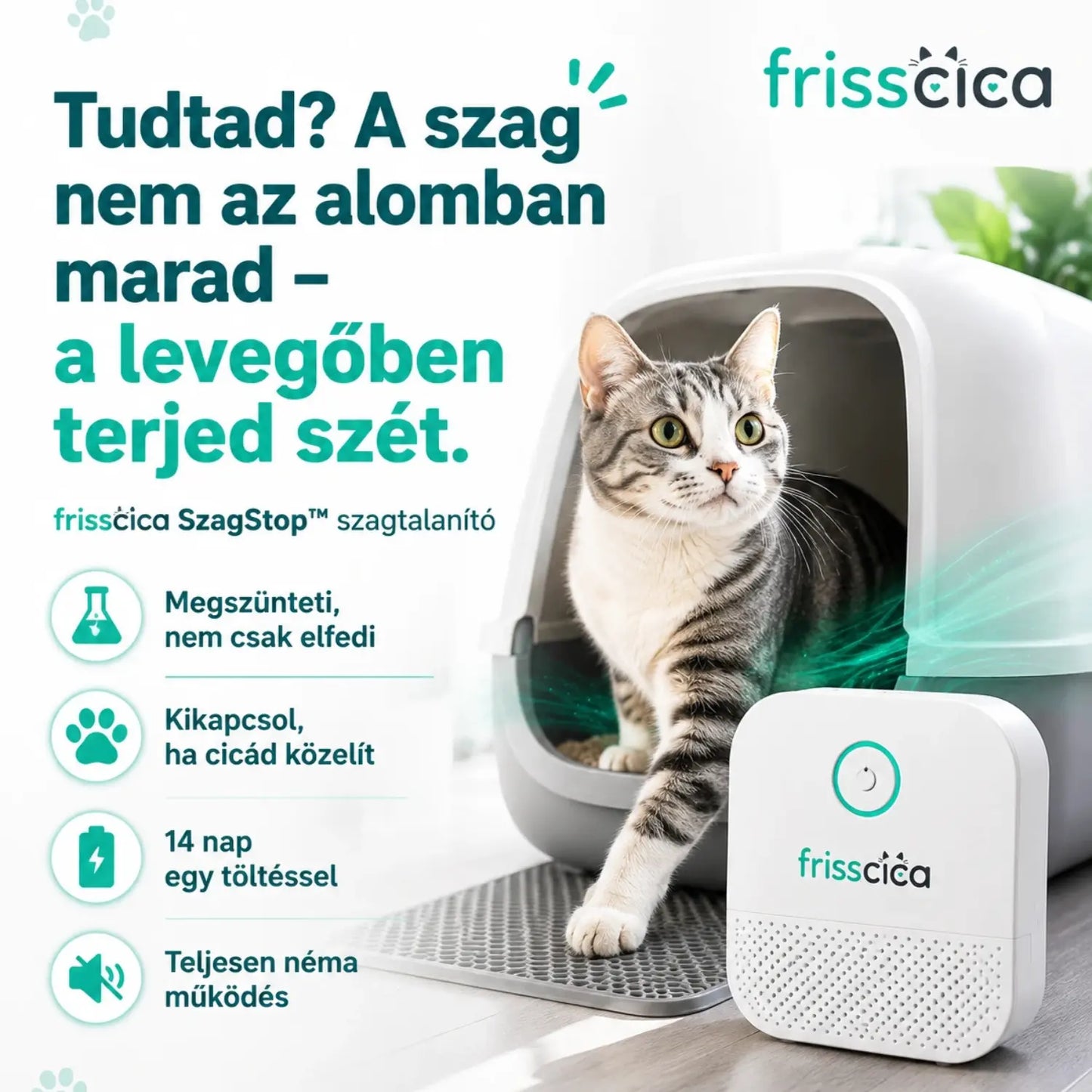 FrissCica SzagStop készülék™